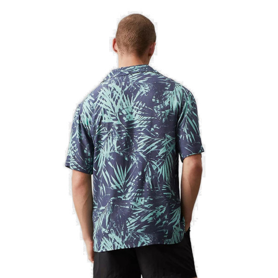 Calvin Klein Ανδρικό πουκάμισο Resort Shirt-Print